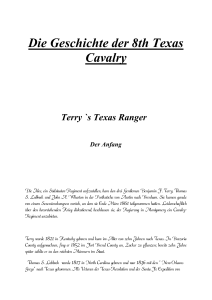 Die Geschichte der 8th Texas Cavalry