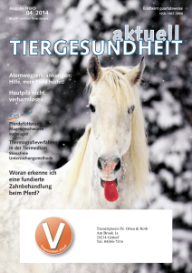 Pferd 04-2014 A4.cdr - Tierarztpraxis Gettorf