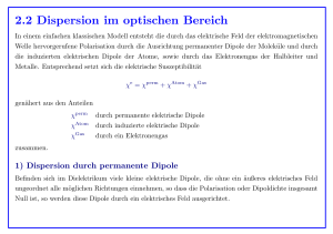 2.2 Dispersion im optischen Bereich