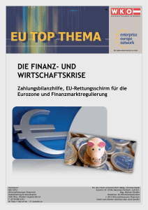 Die Finanz und Wirtschaftskrise