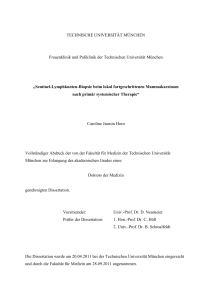 Sentinel-Lymphknoten-Biops