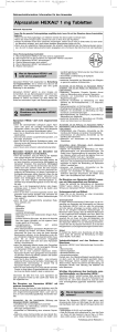 Alprazolam HEXAL® 1 mg Tabletten - medikamente-per