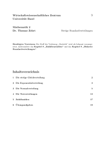 Skript 9 - WWZ - Universität Basel