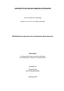 ZNS-Metastasierungsmuster beim metastasierten Mammakarzinom