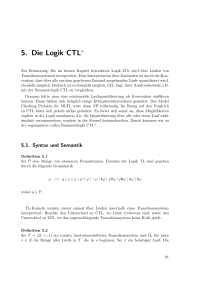 5. Die Logik CTL - LMU, Informatik, TCS