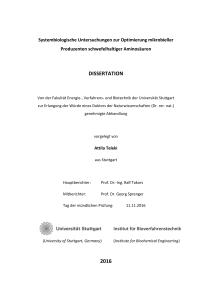 dissertation 2016 - Universität Stuttgart