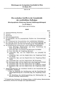 Die exotischen Gerolle in der Gosaukreide der nordöstlichen