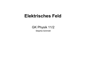 Elektrisches Feld