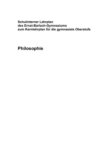Philosophie - Ernst-Barlach