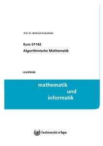 mathematik und informatik