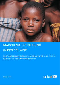 MÄDCHENBESCHNEIDUNG IN DER SCHWEIZ