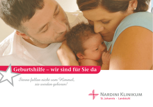 Geburtshilfe - Nardini Klinikum