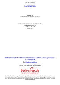 Humangenetik - ReadingSample - Beck-Shop