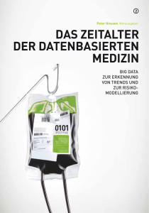 Das Zeitalter Der Datenbasierten MeDiZin