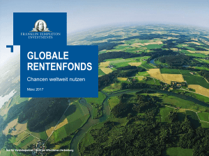 GLOBALE RENTENFONDS