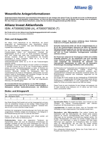 Allianz Invest Aktienfonds