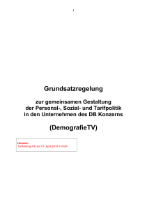 Grundsatzregelung (DemografieTV)