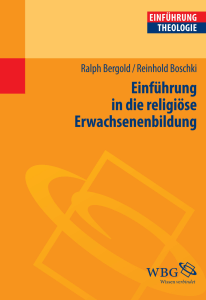 Einführung in die religiöse Erwachsenenbildung