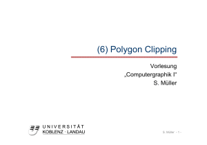 (6) Polygon Clipping