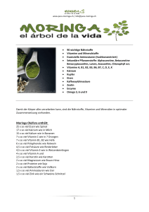 Moringa Oleifera enthält