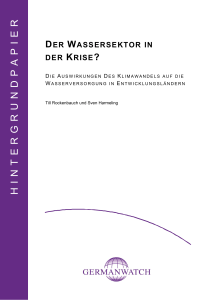 Hintergrundpapier: Der Wassersektor in der Krise? Die