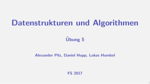 Datenstrukturen und Algorithmen