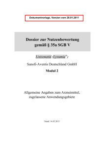 Modul 2 - Gemeinsamer Bundesausschuss