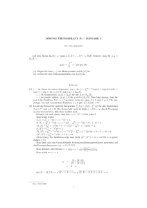 span(1, X, X2,...,Xn) - Mathematik, TU Dortmund