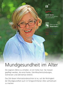 Mundgesundheit im Alter