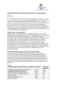 Angestellte Hebammen: Überstunden sind an der Tagesordnung