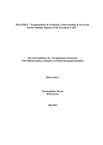 ing the multiple Impacts of the European Crisis Der Kris