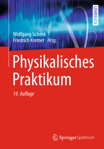 Wolfgang Schenk Friedrich Kremer Hrsg. 14. Auflage