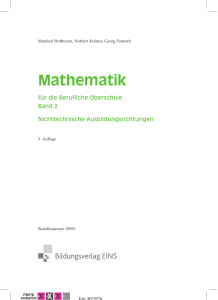 Mathematik - Schulbuchzentrum Online