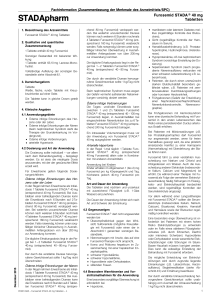 Furosemid STADA 40 mg Tabletten - SRZ