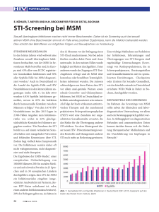 STI-Screening bei MSM