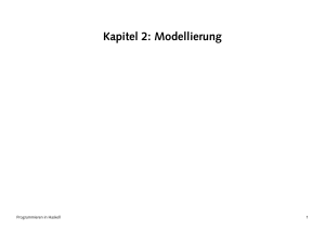 Kapitel 2: Modellierung