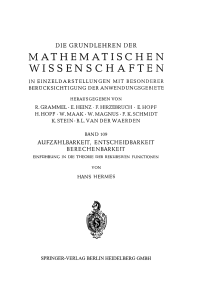 mathematischen wissenschaften