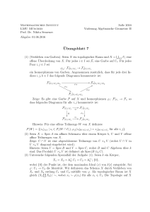 Ubungsblatt 7 - Department Mathematik