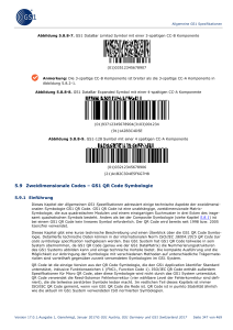 5.9 Zweidimensionale Codes – GS1 QR Code