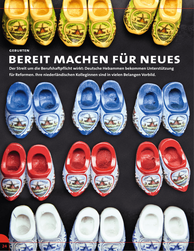 bereit machen für neues