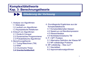 Komplexitätstheorie Kap. 3: Berechnungstheorie - fbi.h