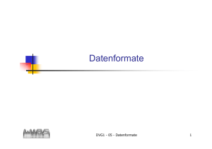 Datenformate