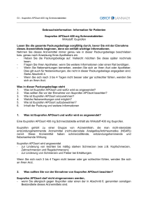 gebrauchsinformation: information für den