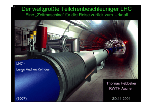 Urknall - Server der Fachgruppe Physik der RWTH Aachen