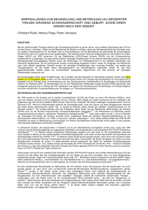 empfehlungen zur behandlung und betreuung hiv