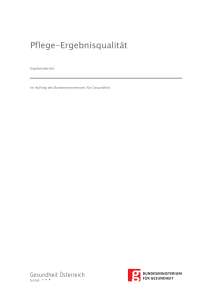 Pflege-Ergebnisqualität