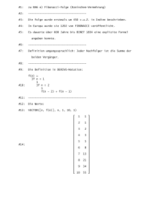 zu BA6 e) Fibonacci-Folge