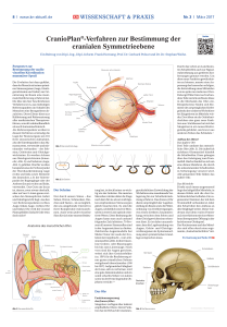 CranioPlan®-Verfahren zur Bestimmung der cranialen