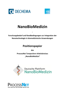 Deutsche Plattform NanoBioMedizin