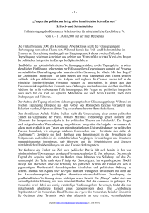 Reichenau Tagung April 2003 :: Bericht